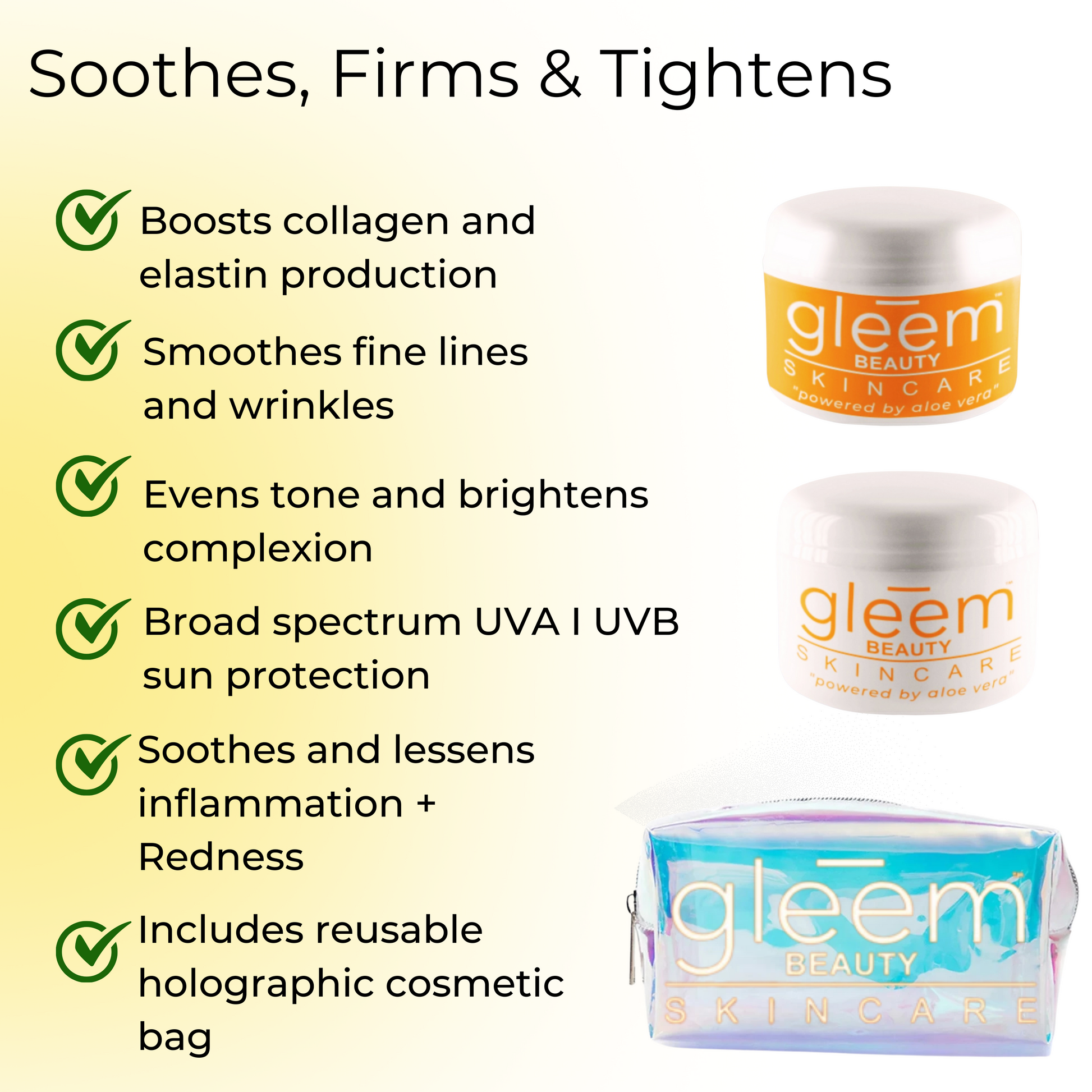 Smooths, Firms and Tightens.