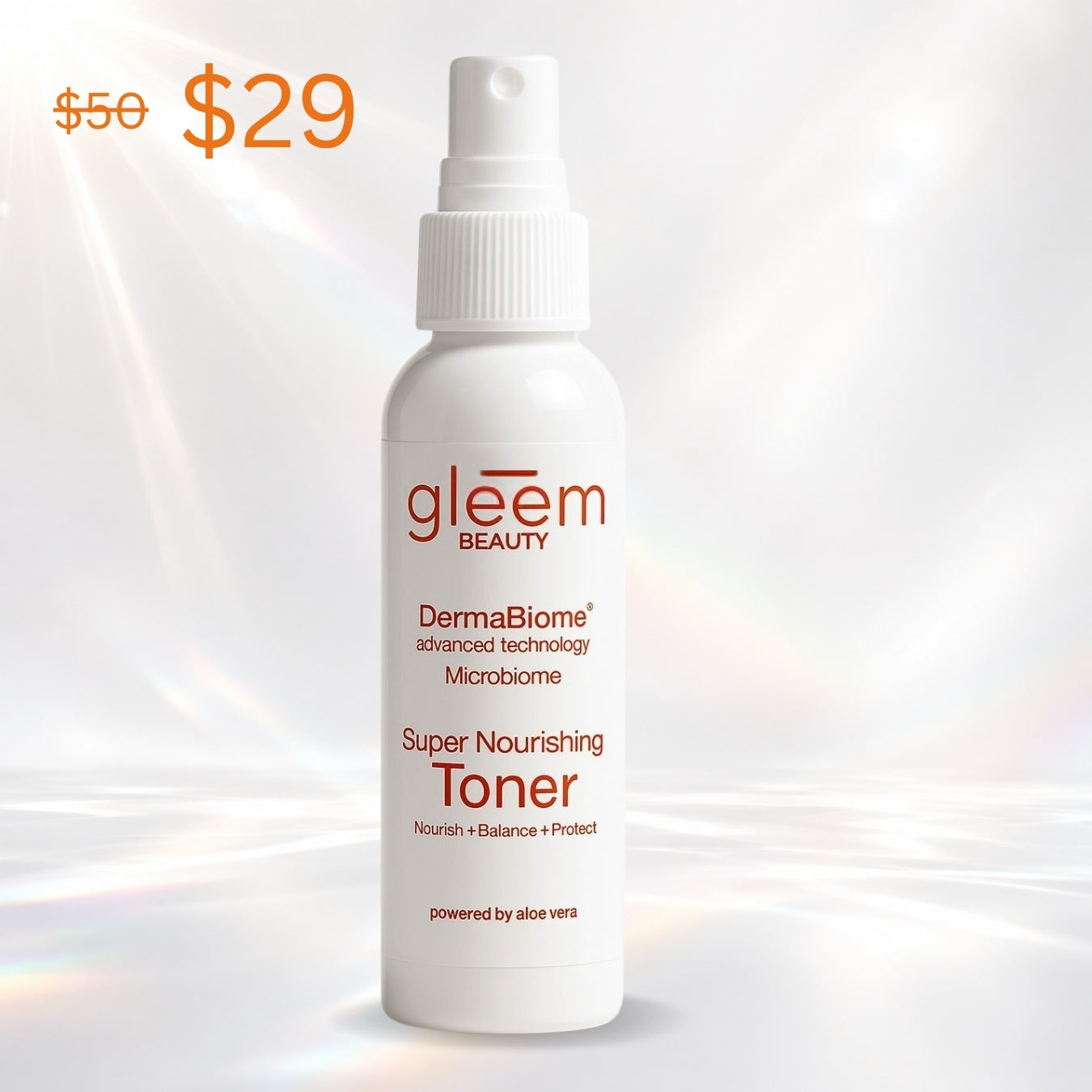 Dermabiome Super Nourishing Toner. Discounted from $50 to $29.