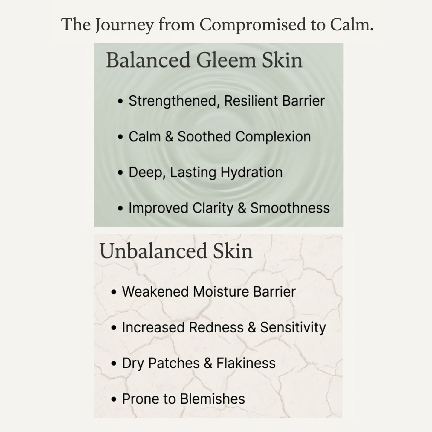 Microbiome Nourishing Moisturizer | Barrier Repair & Hydration | Gleem Skincare