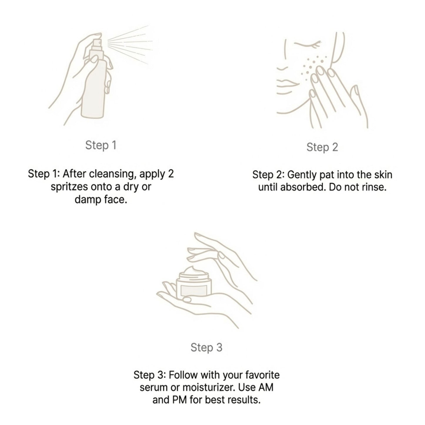 Super Nourishing Toner | Hydrating Balance Mist | Gleem Skincare