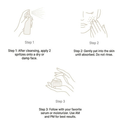 Super Nourishing Toner | Hydrating Balance Mist | Gleem Skincare