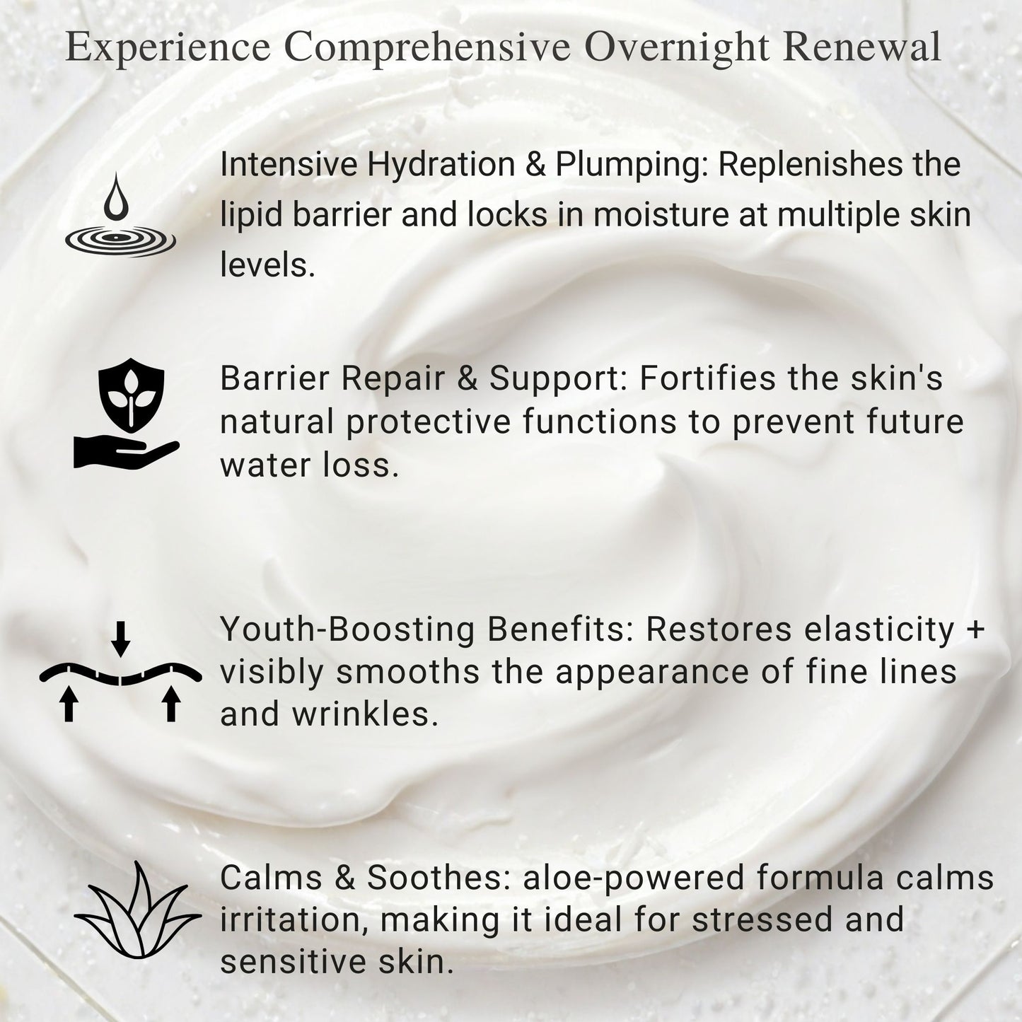 Soft Immersion Night Moisturizer | Barrier Repair Hydration | Gleem Skincare