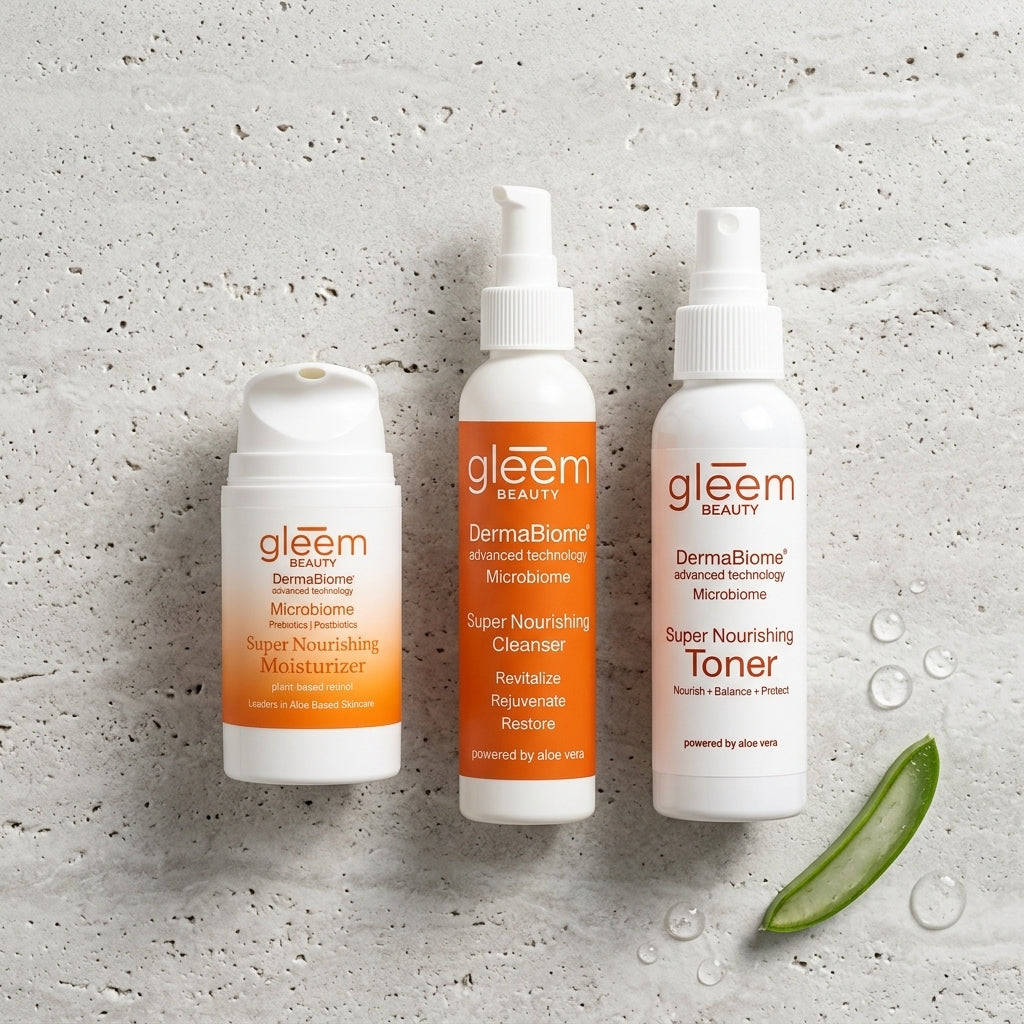 Microbiome Restoring Bundle | Prebiotic & Postbiotic 3-Step Skincare Set