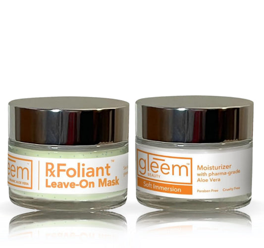 Dynamic Duo | RxFoliant™ Leave-On Mask + Soft Immersion Moisturizer